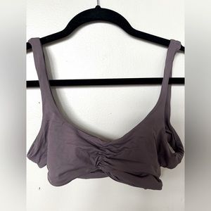 L*Space Cinch Front Criss Cross Back Bikini Top - Size S